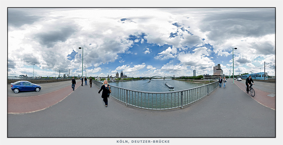 Deutzer-Brücke, Köln